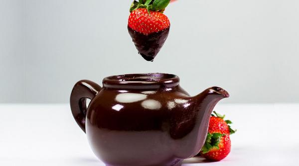 ceainic din ciocolata