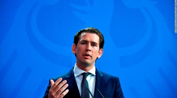 cancelarul austriac primit de presedintele iohannis