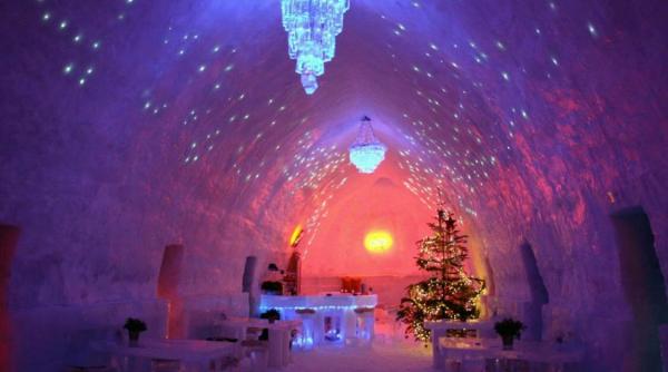 duminica se va deschide noul hotel de gheata de la balea lac