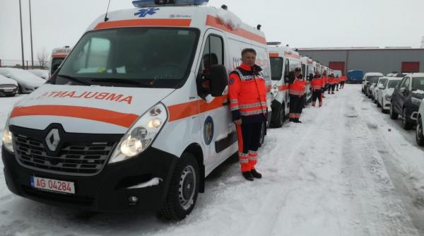 ambulantele noi din arges inaugurate cu cazuri de betie
