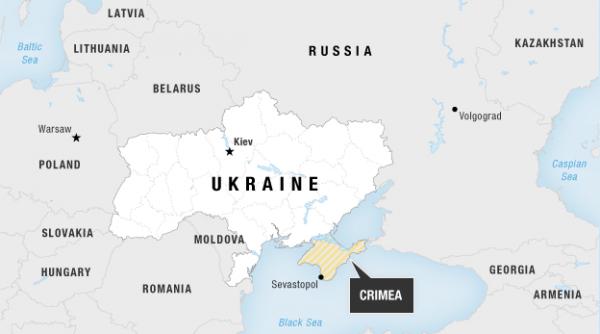 gard de circa 60 de kilometri construit la granita cu ucraina in peninsula crimeea