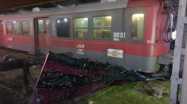 tragedie evitata in gara de nord un tren a franat prea tarziu