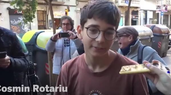 video un baiat roman a castigat o avere la loteria copilului din spania
