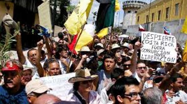 nicaragua protesteaza pe langa costa rica dupa uciderea unor politisti