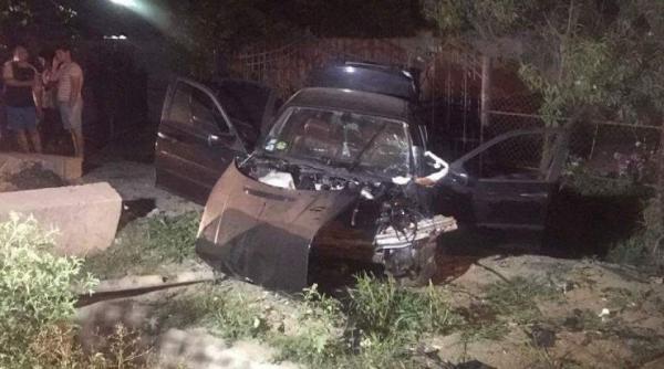 acident spectaculos in mures o tanara a intrat cu masina intr un cap de pod