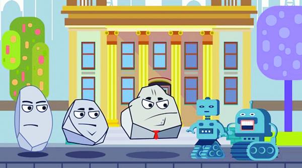 justitia explicata in desene animate