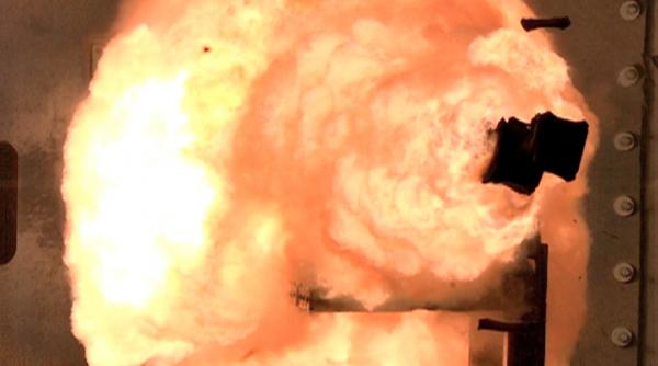 china a conceput cel mai puternic tun naval din existenta proiectilele pot atinge 2 5km s