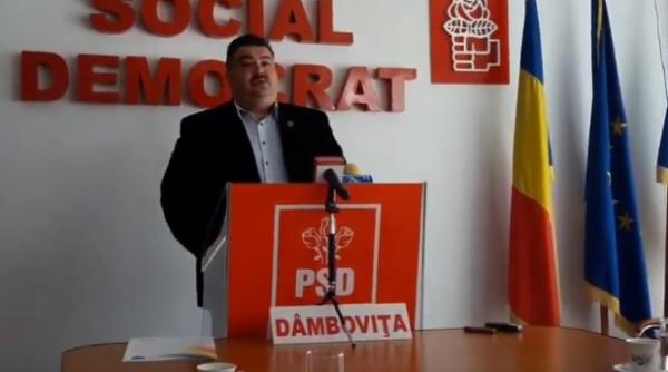 presedintele consiliului judetean dambovita a fost exclus din psd si isi va pierde functia