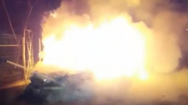 lovitura in stil mafiot in teleorman bolid de lux facut scrum