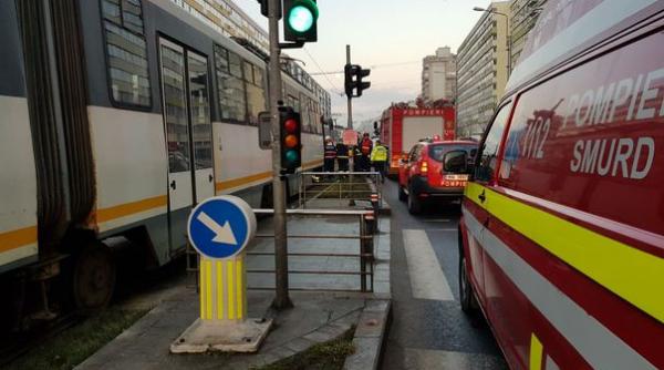 o femeie de 70 de ani a fost lovita de tramvai in bucuresti