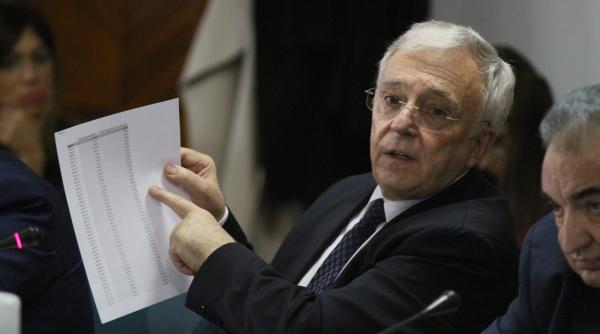 isarescu a aparat robor ul in parlament