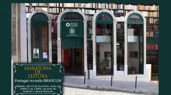 maraton de lectura portugalia citeste romaneste sub semnul personalitatii lui constantin brancusi