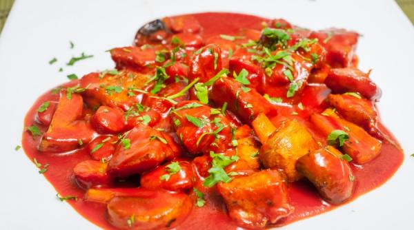 reteta zilei pui cu sos picant