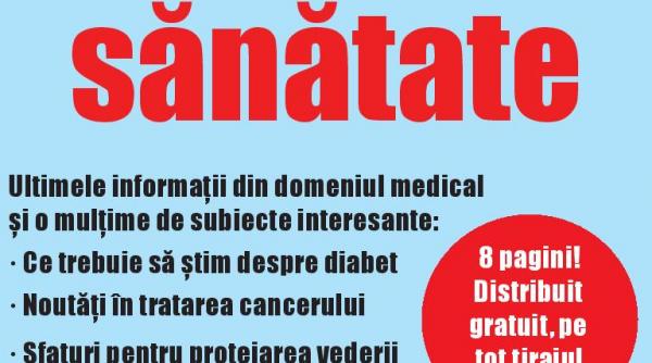 nu rata joi jurnalul de sanatate