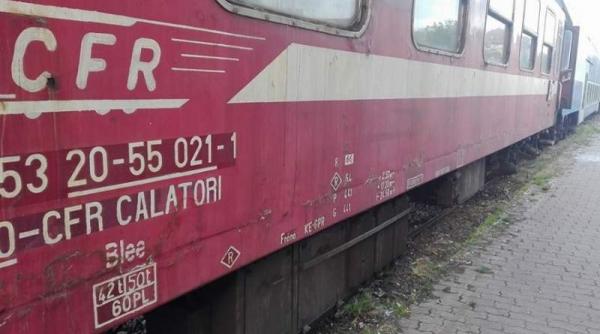 trafic feroviar blocat din cauza unui accident in timis