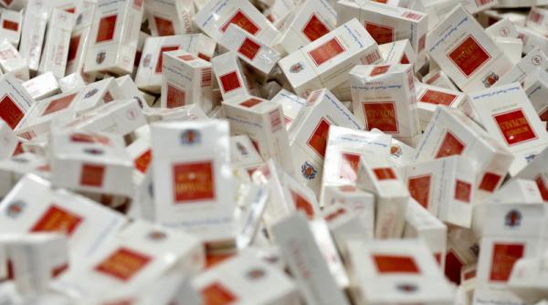 o noua metoda a contrabandistilor deseuri de hartie comercializate ca fiind tigarete