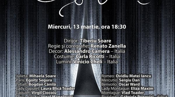 cea mai frumoasa poveste de iubire romeo si julieta spectacol de balet in luna femeii