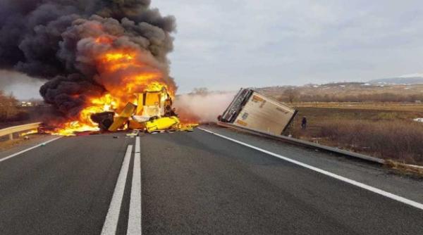 accident teribil in harghita un tanar de 18 ani a murit carbonizat intr un autoturism