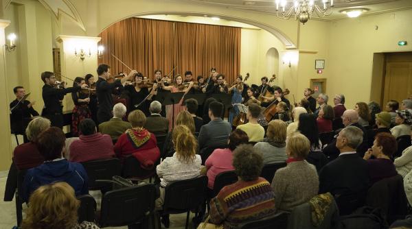 o r t chamber ensemble in recital la palatul tinerimea romana