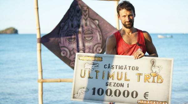 mircea zamfir este castigatorul trofeului ultimul trib si al marelui premiu in valoare de 100 000 de euro