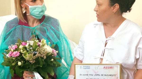 firea s a nascut primul copil prin programul o sansa pentru cuplurile infertile