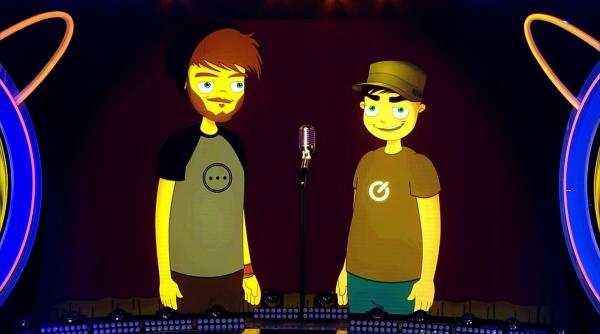 premiera la iumor din online direct pe scena emisiunii cheloo am o stima foarte mare pentru oamenii care fac asta