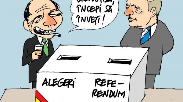 iohannis il copiaza pe basescu