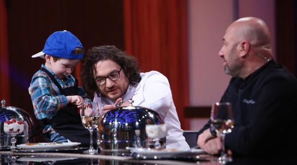 un copil de 4 ani le gateste chefilor bontea dumitrescu si scarlatescu