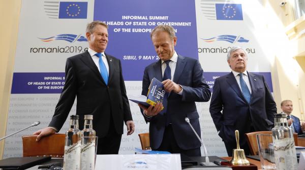 galerie foto summitul ue de la sibiu chiar de ziua europei
