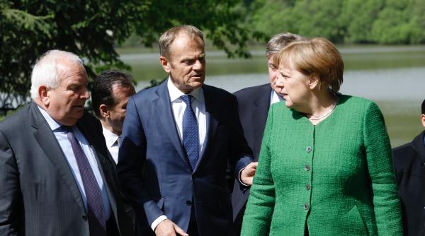 summit sibiu merkel nu se alatura initiativei lui macron privind schimbarile climatice juncker are si el rezerve