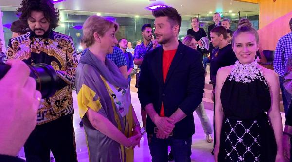 ester peony recital in limba engleza franceza si romana la petrecerea organizata de icr tel aviv