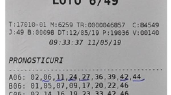 marele castigator al premiului de la loto s a prezentat sa isi ridice banii