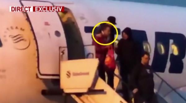 avionul cu radu mazare a aterizat pe aeroportul otopeni