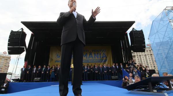 presedintele romaniei la un miting de partid daca pierdem justitia pierdem tot