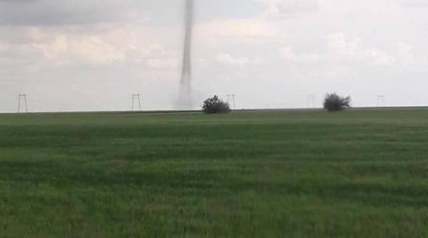 o noua tornada s a produs in romania