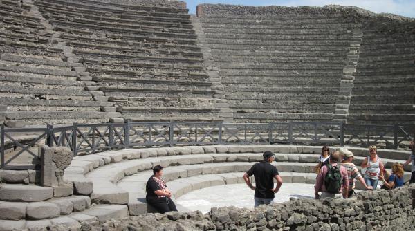 un turist britanic a murit in timp ce vizita ruinele orasului antic pompei
