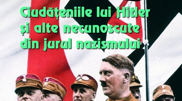 de miercuri 5 iunie impreuna cu jurnalul ciudateniile lui hitler si alte necunoscute din jurul nazismului