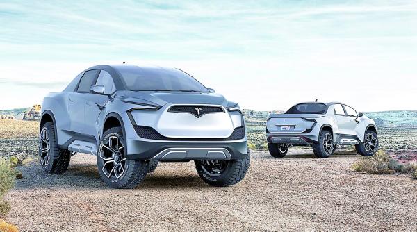 ce pick up pregateste tesla