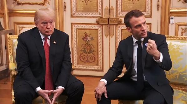 trump si macron obiective comune privind iranul