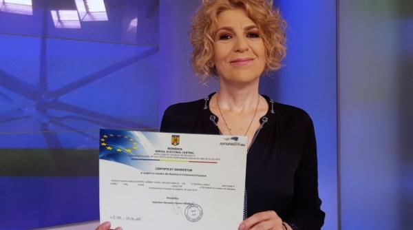carmen avram a primit certificatul de europarlamentar luni voi pleca la bruxelles