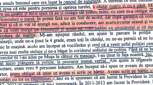 justitie cu intimidari si declaratii copy paste la brasov