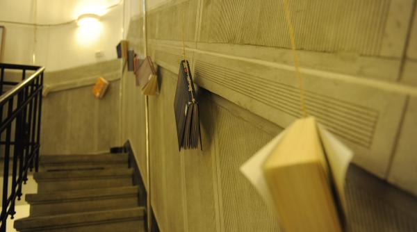 biblioteca goala din arcul de triumf