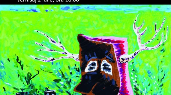 expozitia salonul 5 a artistului cristi gaspar la institutul cultural roman