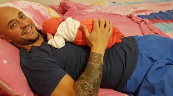 alexandru fratele monicai anghel a devenit din nou tatic