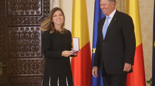 simona halep cavaler la palatul cotroceni