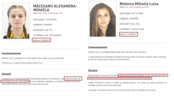 bataie de joc a politiei in cazul alexandra raportari la misto ale ipj olt catre mai