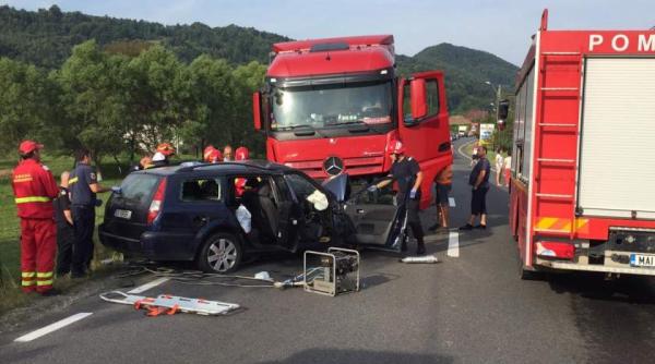 accident grav in cluj un barbat a fost strivit de un tir