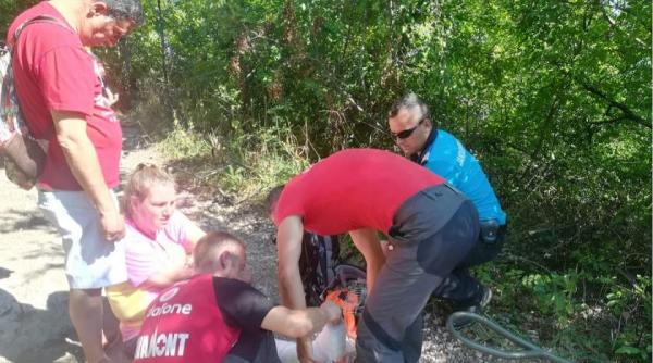 turista din sua recuperata cu greu din muntii tampa