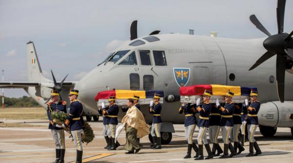 romanii ucisi in afganistan au fost repatriati