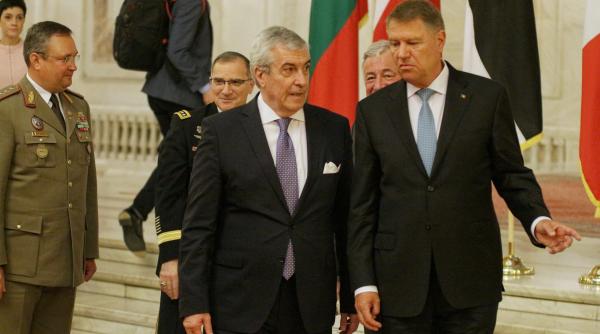 tandem iohannis tariceanu impotriva guvernului dancila 2 si un sfert de alde